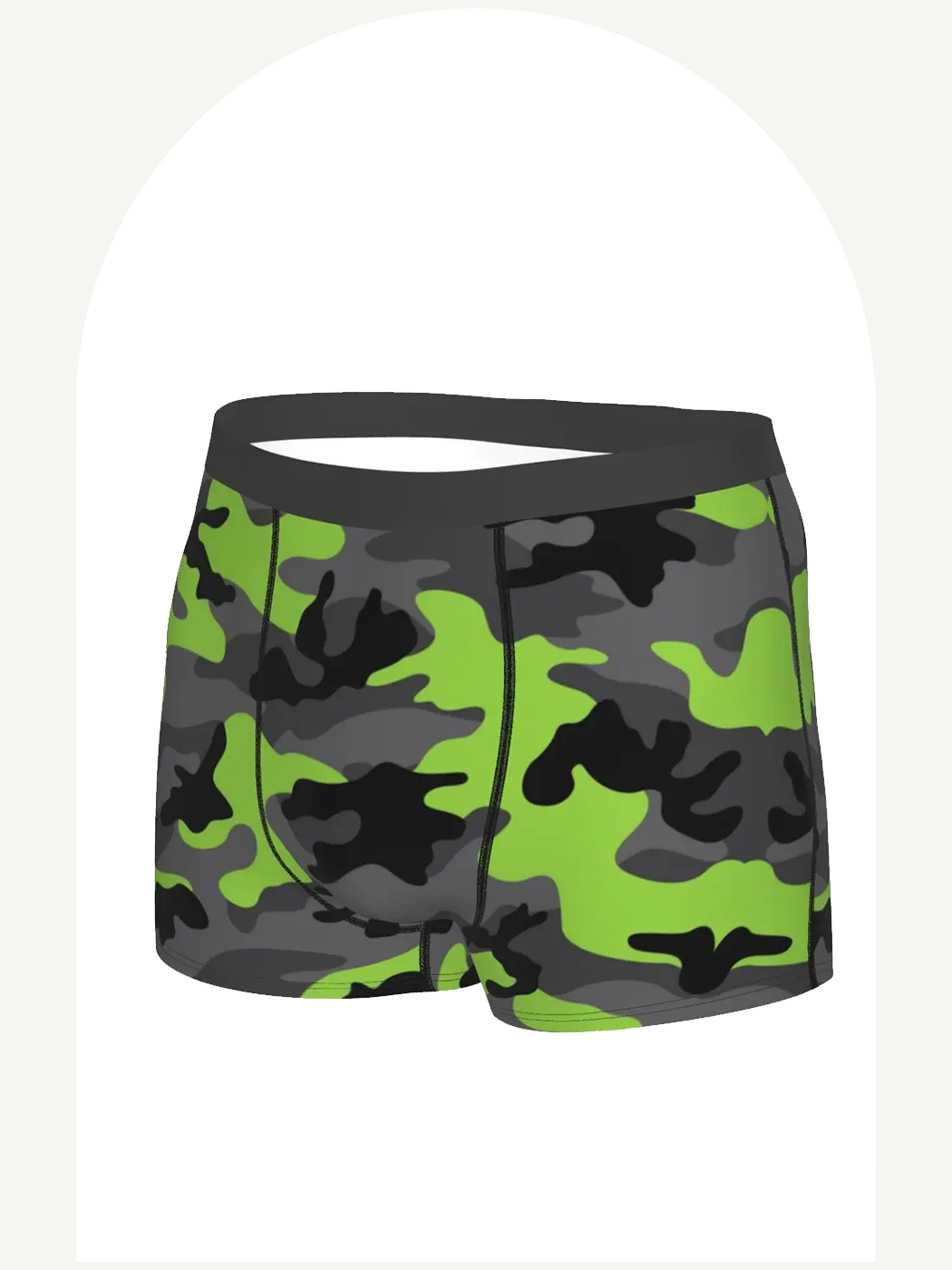 Camo camouflage pattern boxer briefs