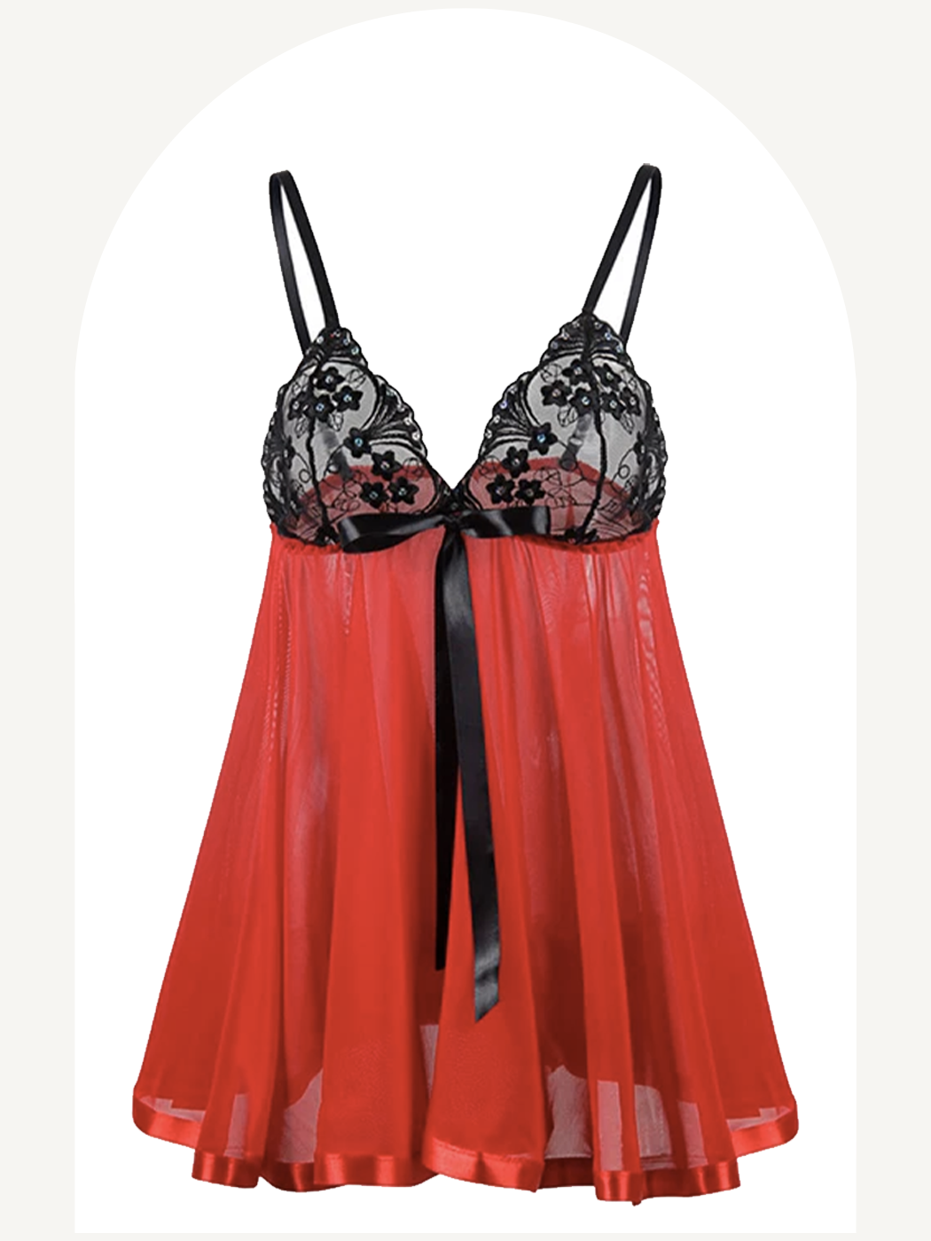 Lace nightgown