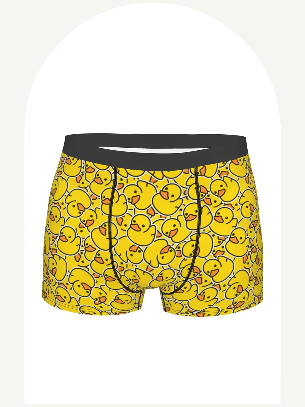 Yellow duck boxer briefs