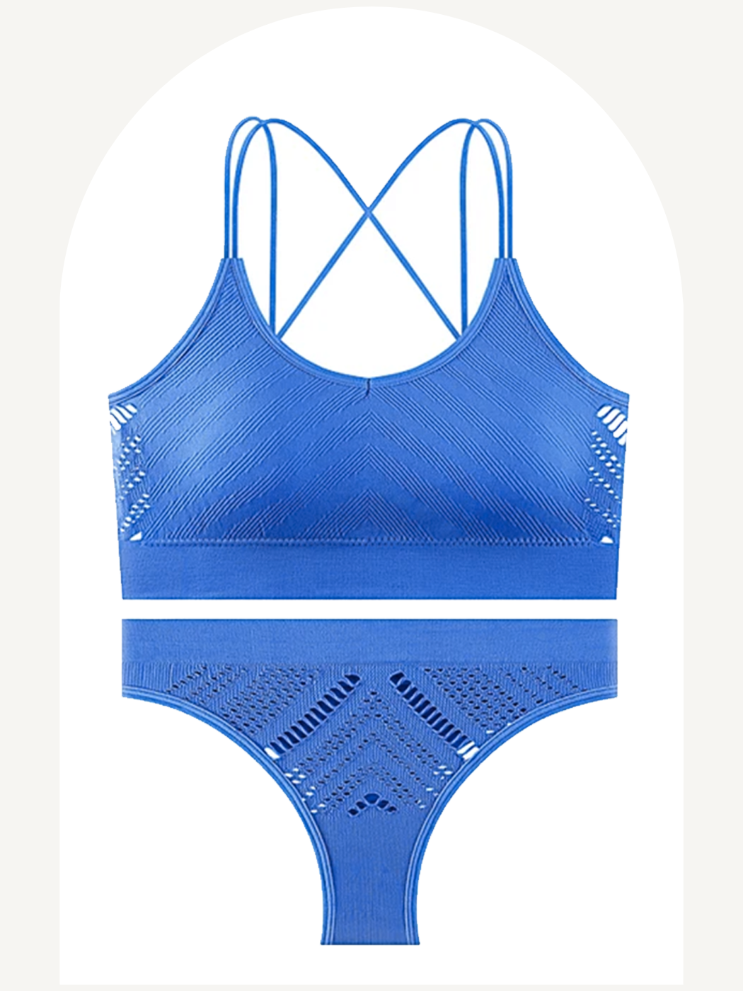 Activewear breathable lingerie set
