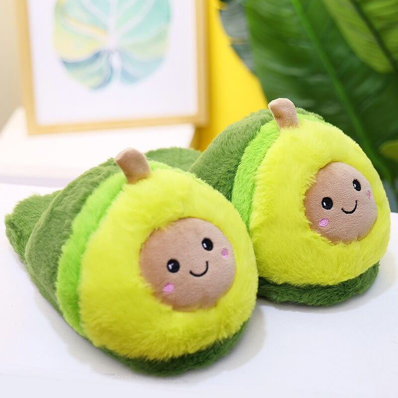 Avocado slippers