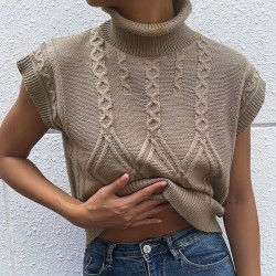 Turtleneck sweater vest