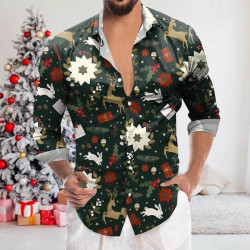 Chemise de Noël pour homme