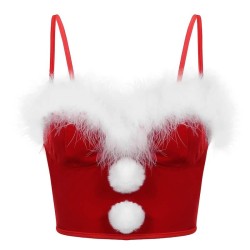 Christmas corset top
