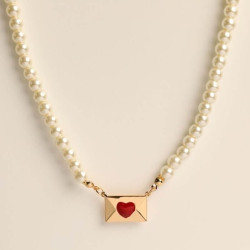 Valentin Love letter necklace