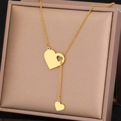 Valentin heart pendant necklace