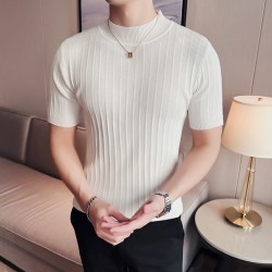 Men's short sleeves sweater