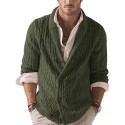 Men\'s double breasted cardigan