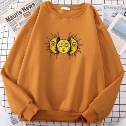 Sweatshirt soleil spirituelle pour homme