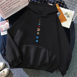 9 planets of the universe hoodie