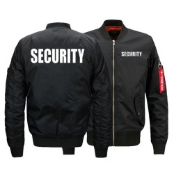 SECURITY bomber jacket for men