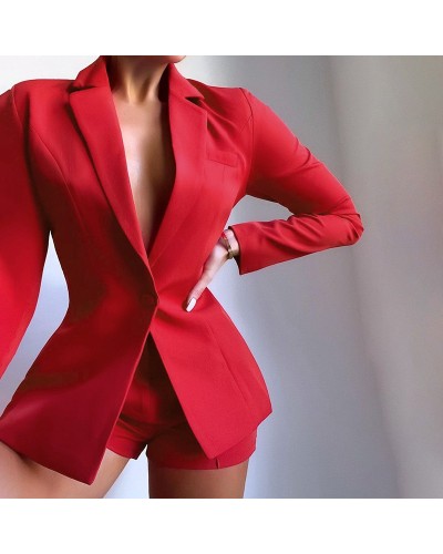 Suit for women shorts and blazer