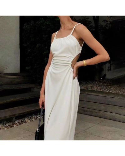 Long dress with low back