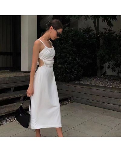 Long dress with low back