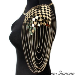 Fashione Shanone - Collier épaulette avec chaînes