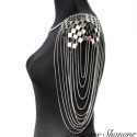 Fashione Shanone - Epaulette necklace with chains