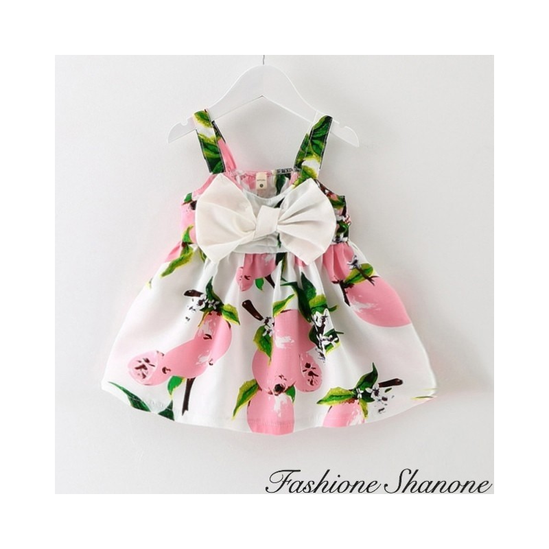 Fashione Shanone - Robe fleurie avec noeud