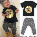 Fashione Shanone - Mama's boy T-shirt and pants set