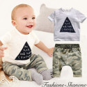Fashione Shanone - T-shirt and military pants set