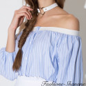 Fashione Shanone - Blouse with uncovered shoulders