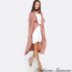 Fashione Shanone - Pink fluid trench