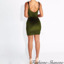 Fashione Shanone - Slinky velvet dress