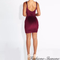 Fashione Shanone - Slinky velvet dress