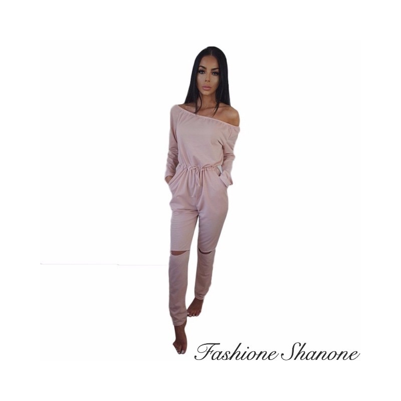 Fashione Shanone - Combinaison pantalon avec genoux troués