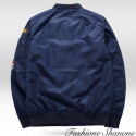 Fashione Shanone - Thick bomber with patch