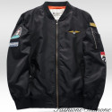 Fashione Shanone - Thick bomber with patch