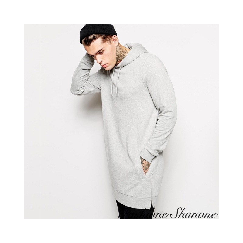 Fashione Shanone - Long hooded sweatshirt