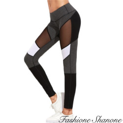 Fashione Shanone - Sport pants with transparent patchwork