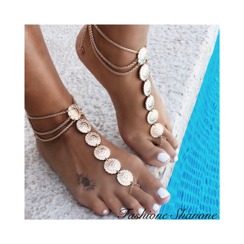 Fashione Shanone - Golden anklet