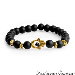 Fashione Shanone - Mattes beads Fatima's hand bracelet