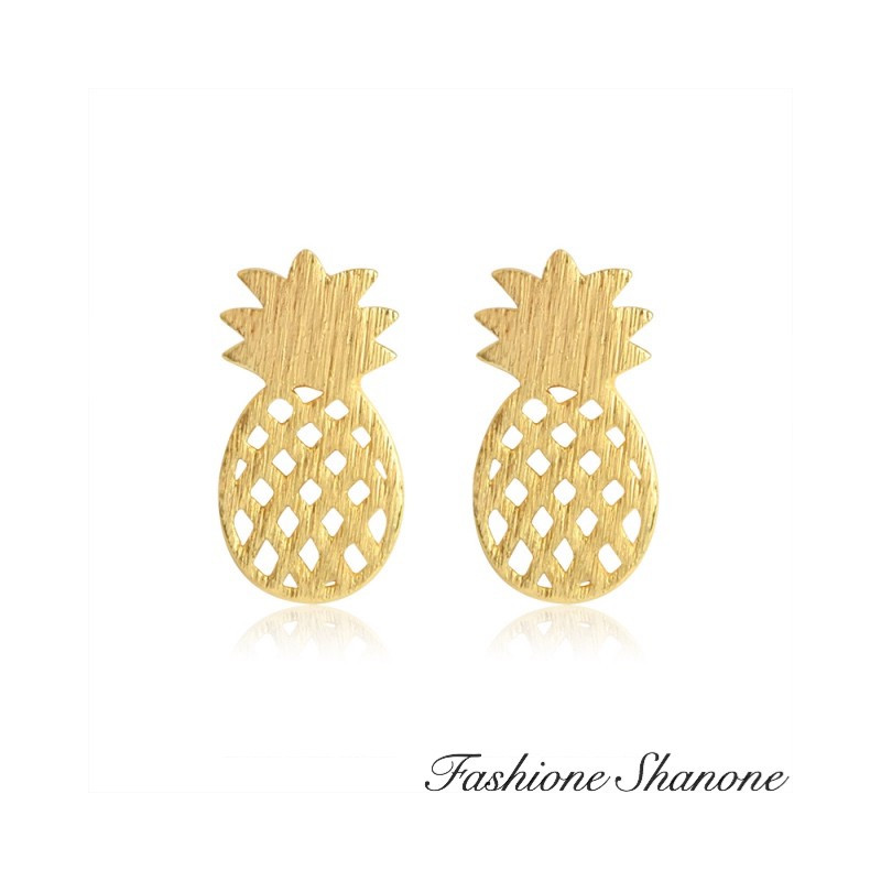 Fashione Shanone - Pineapple earrings