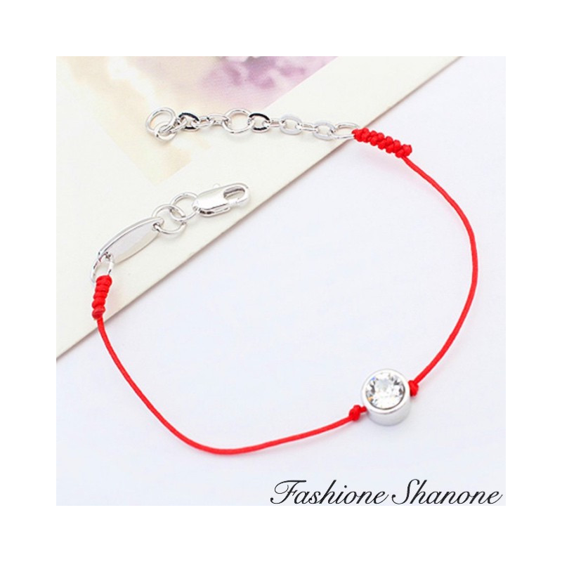 Fashione Shanone - Red bracelet with diamond