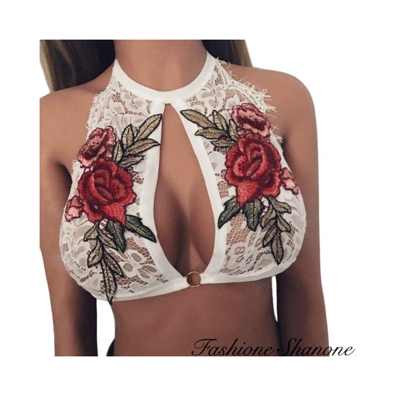 Fashione Shanone - Floral lace bra