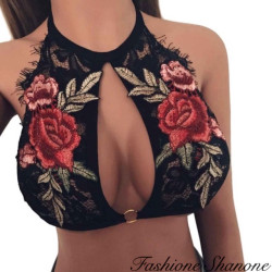 Fashione Shanone - Floral lace bra