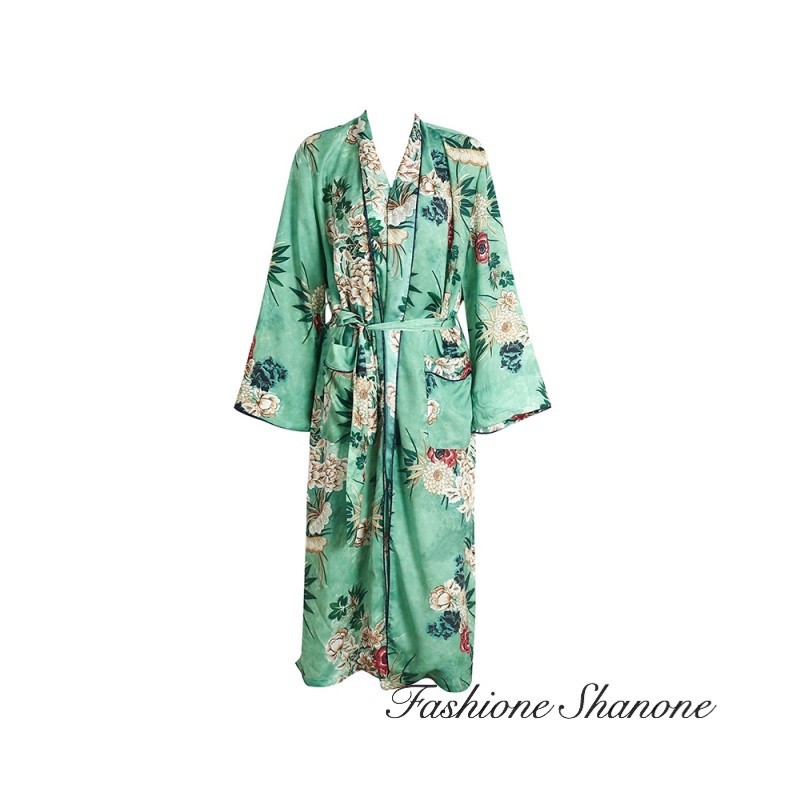 Fashione Shanone - Long kimono fleuri