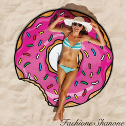 Drap de plage donut
