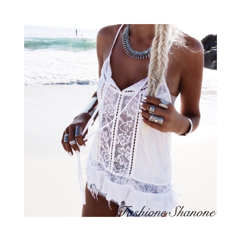 Fashione Shanone - Top with lace