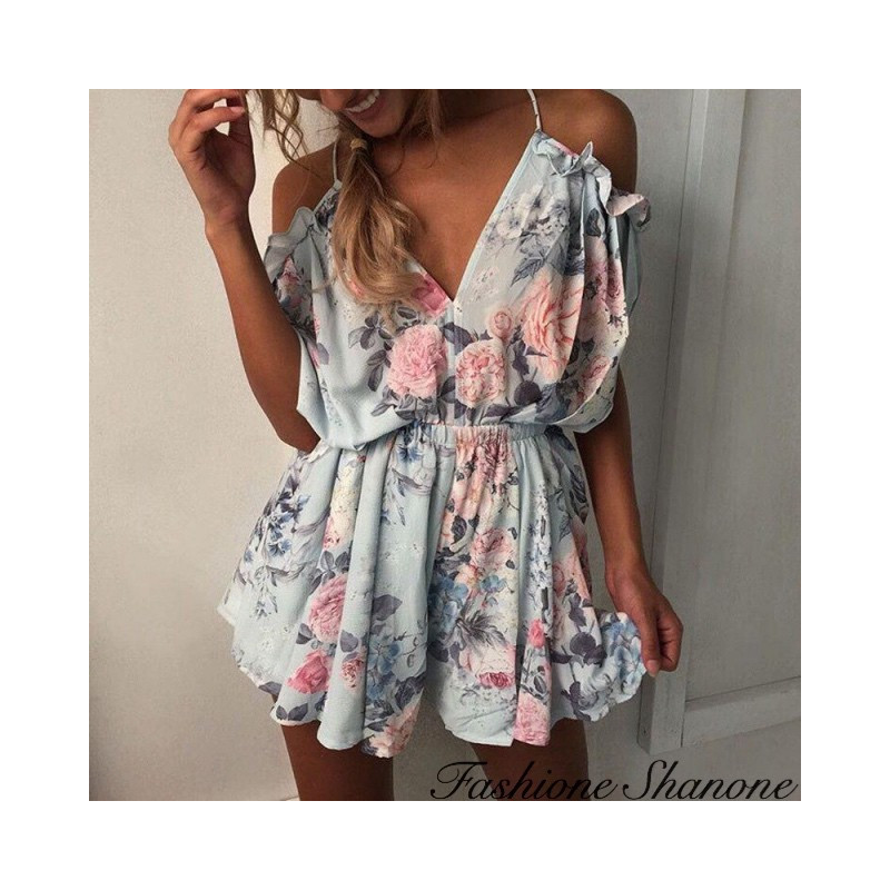 Fashione Shanone - Floral playsuit