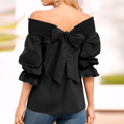 Fashione Shanone - Blouse with bowknot