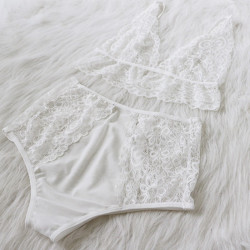 Fashione Shanone - Lace white lingerie set