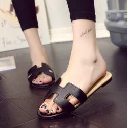 Fashione Shanone - Leather flat sandals