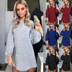 Fashione Shanone - Flared sweater dress
