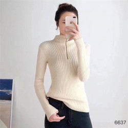 Fashione Shanone - High collar sweater with zipper