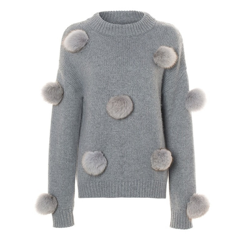 Fashione Shanone - Pompom sweater