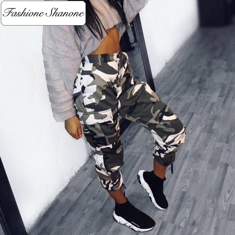 Fashione Shanone - Military cargo pants