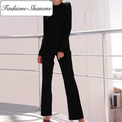 Fashione Shanone - Wool top and pants set